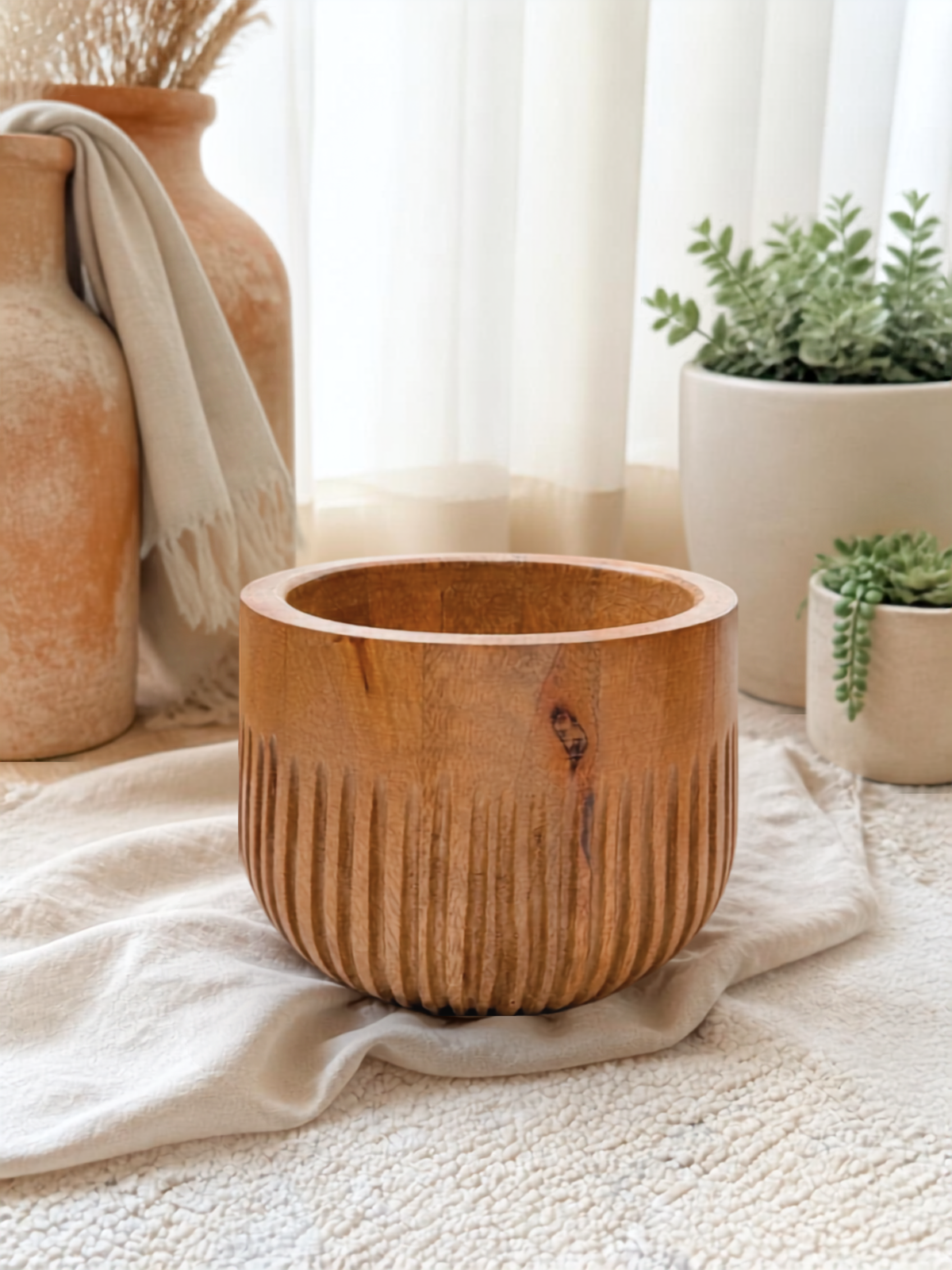 Petite Carved Bowl